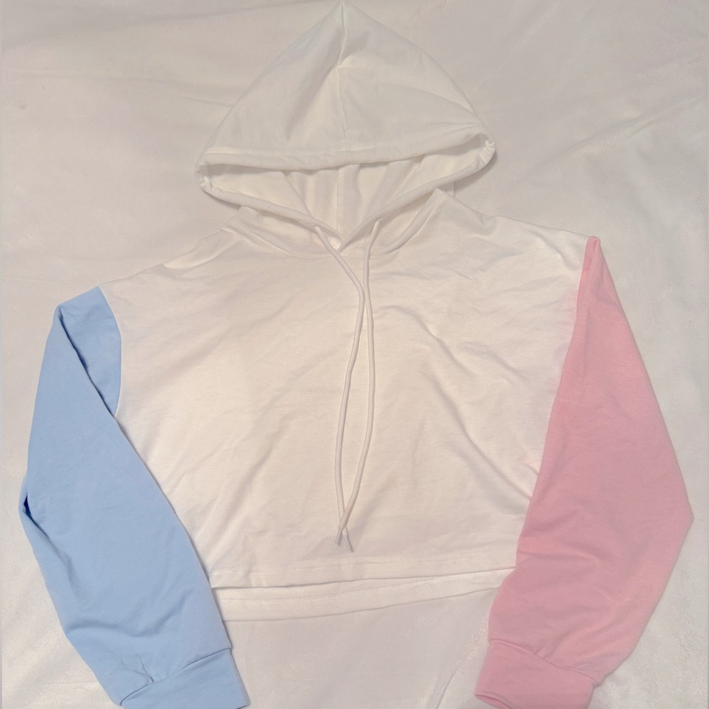 Juniors Crop Top Hoodie